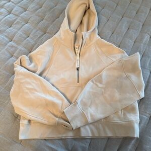 lululemon athletica Cream Cowl Neck Sweater